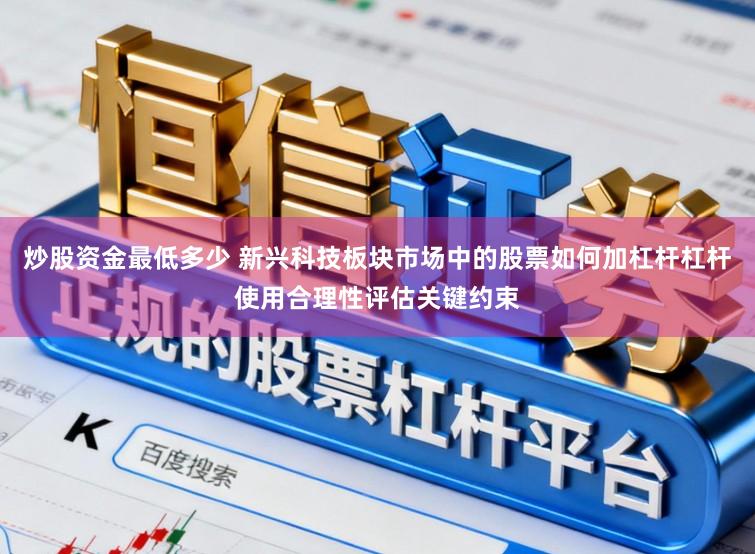 炒股资金最低多少 新兴科技板块市场中的股票如何加杠杆杠杆使用合理性评估关键约束