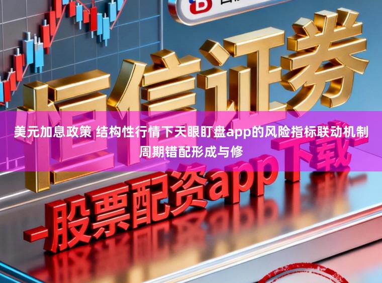 美元加息政策 结构性行情下天眼盯盘app的风险指标联动机制周期错配形成与修